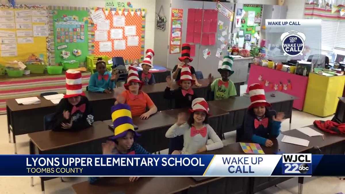 Lyons Upper Elementary School gives WJCL wakeup call