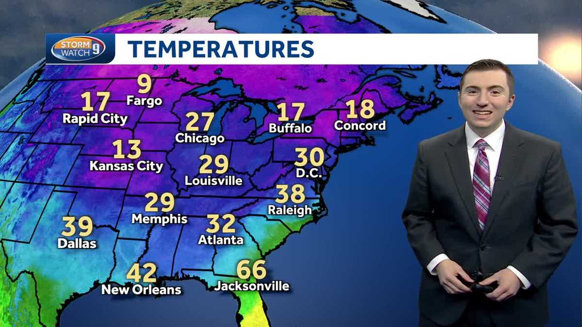 NH forecast video: Cold continues with possible snow for weekend