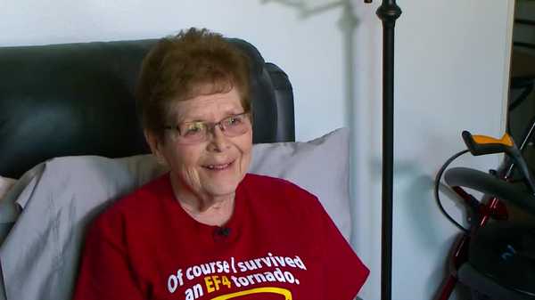 grandma dixie walking, lifting weights less than three months after greenfield tornado