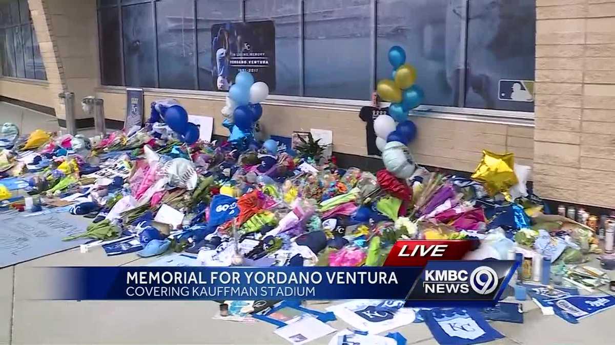 Royals Yordano Ventura memorial in Dominican Republic