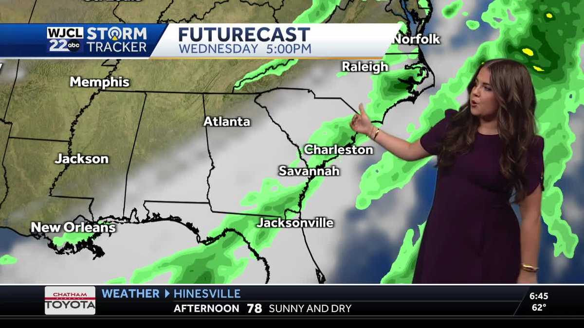 A big cool down will be moving in around Thanksgiving Day - WJCL
