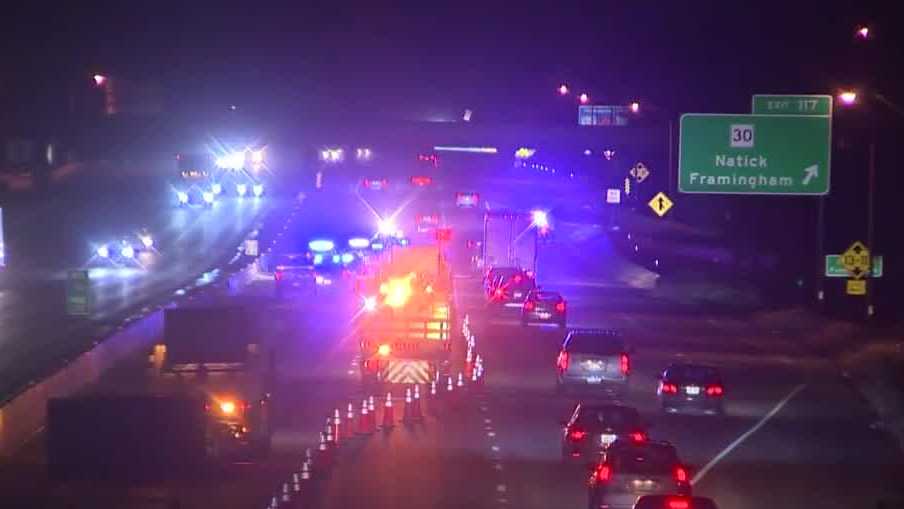 Person struck, killed on Mass Pike