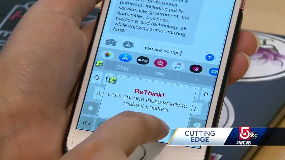 Cutting Edge app using technology to stop cyberbullying