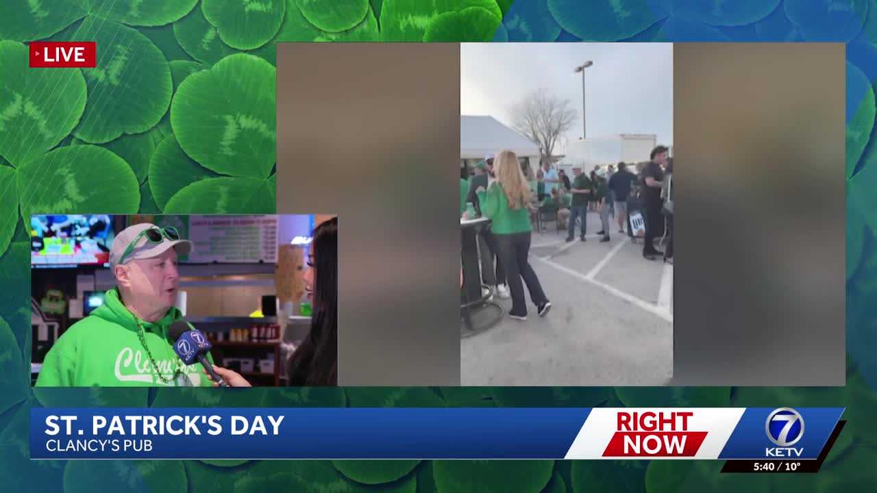 St. Patrick's Day starts at 6 a.m. at Clancy's pub in West Omaha