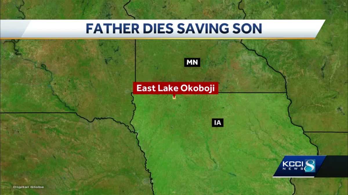 Father drowned saving son at a lake in northwest Iowa