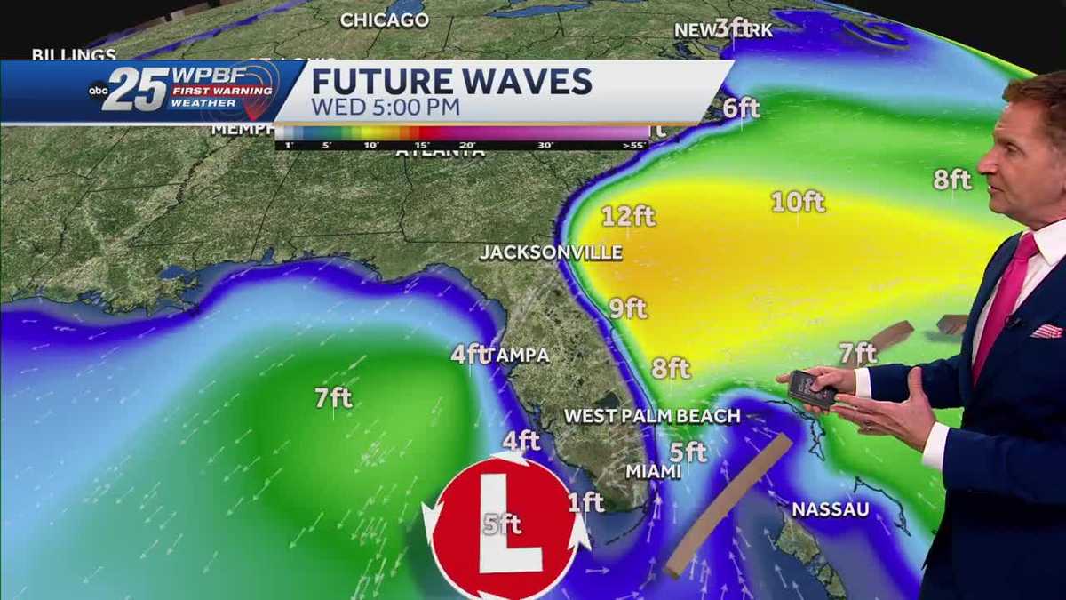 King Tides, Coastal Flooding, Scattered Rainfall