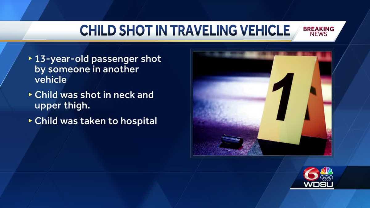 Tangipahoa Parish Sheriff's Office say a 13yearold shot while