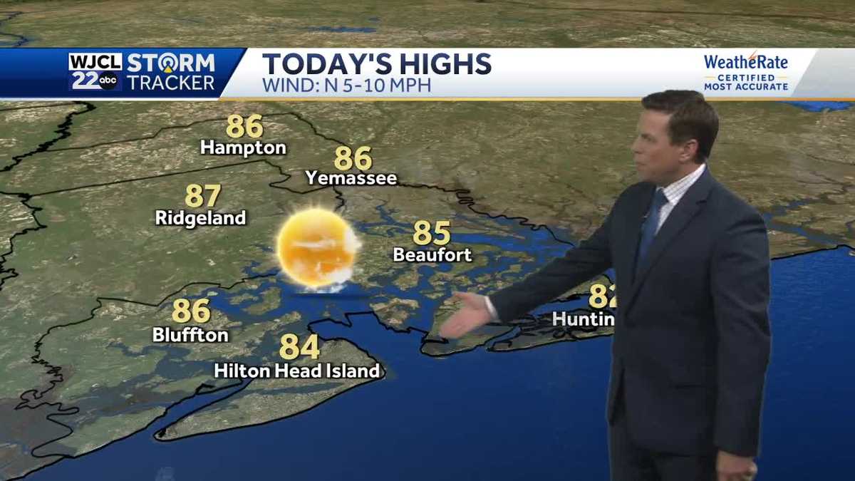 Warm weather continues, plus tracking the next chance for rain - WJCL