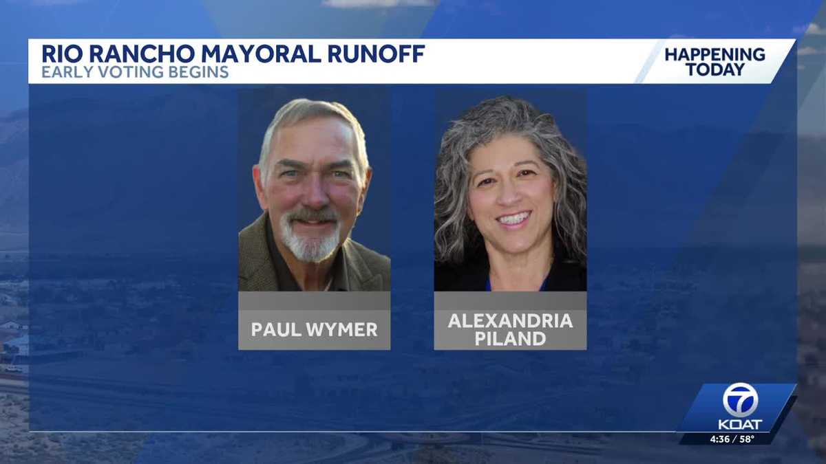 Early voting opens for Rio Rancho mayoral runoff election
