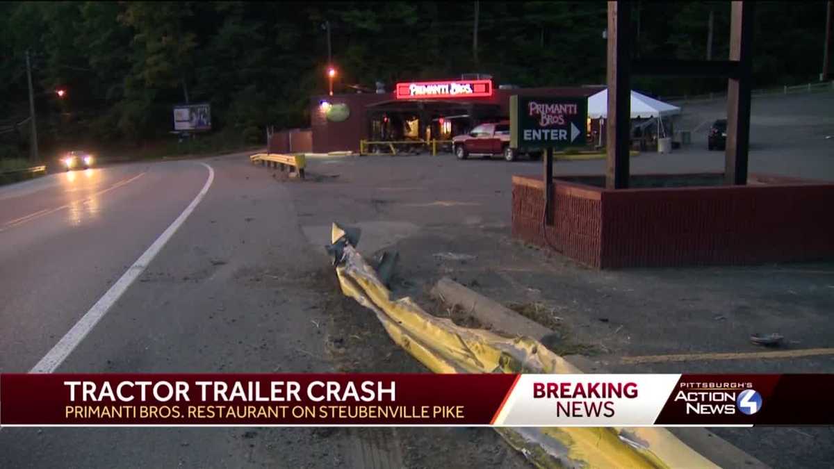 Tractor Trailer Crashes Through Primanti Bros Restaurant In Robinson Township 0757