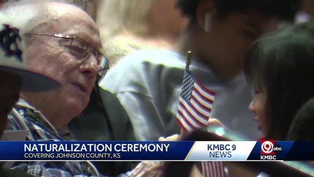 Over 300 become American citizens in Overland Park ceremony - Vimarsana News