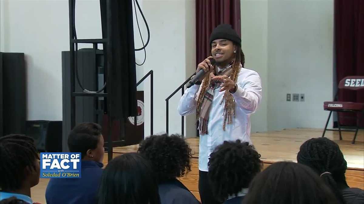 Rapper Leads Financial Literacy Session for Kids
