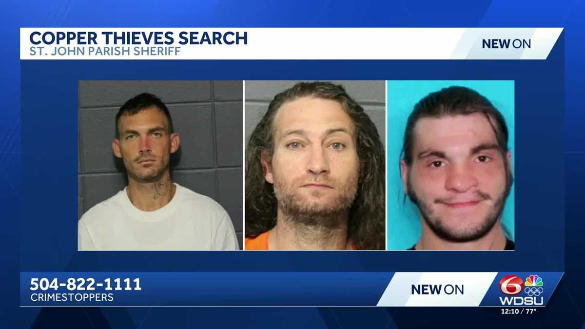 St. John the Baptist Parish copper theft investigation