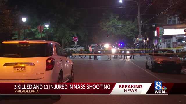 Philadelphia shooting kills 3, injures 11 - Vimarsana News