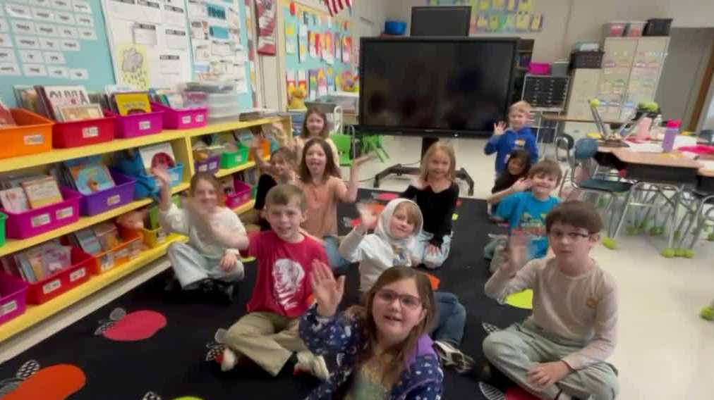 New Hampshire weather school visit: Grinnell Elementary School