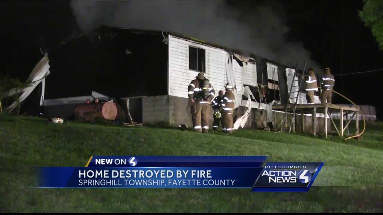 Fire Destroys Fayette County Home