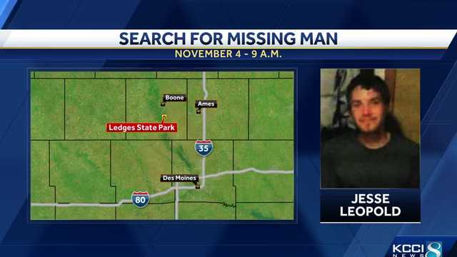 Missing Iowa man: Ledges State Park will be searched for Jesse Leopold - Vimarsana News