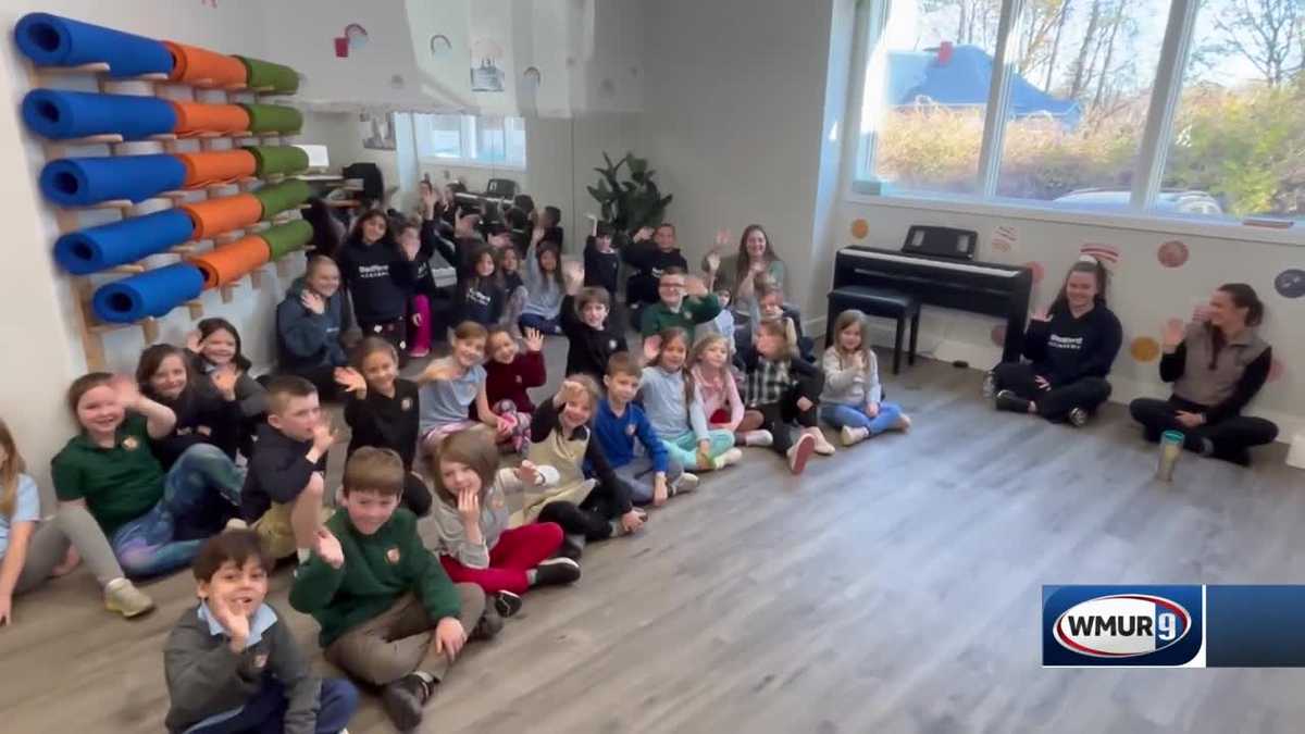 WMUR's Kevin Skarupa visits students at Bedford Academy
