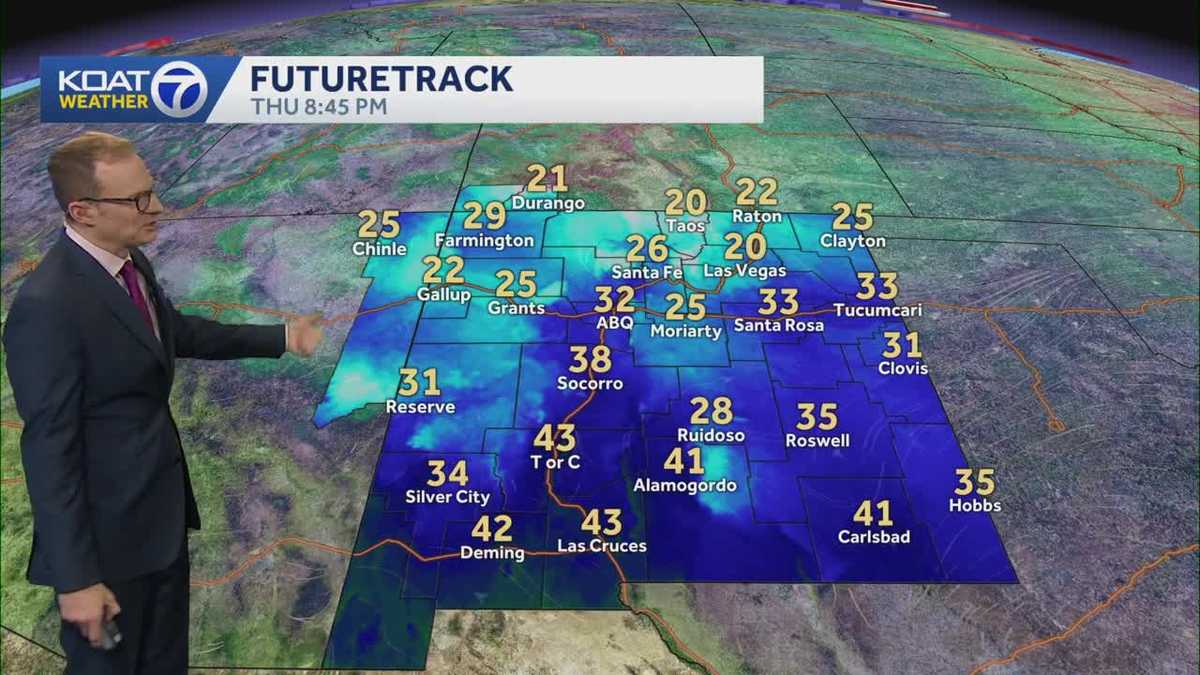 Winter storm exits New Mexico with brief cold trend