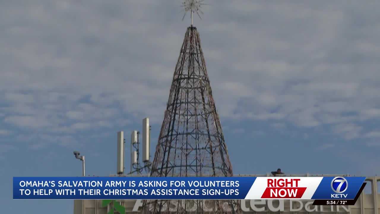 Volunteers needed in Omaha to help Salvation Army register families for Christmas gifts and food