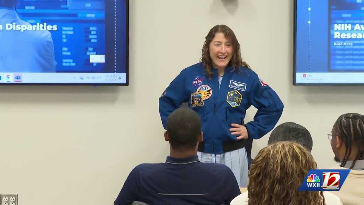 NASA astronaut Christina Koch inspires North Carolina A&T engineering students in campus visit