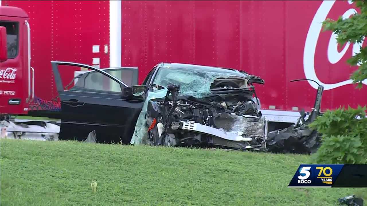 OKC Police: Woman critically injured in crash involving semitrailer - Vimarsana News