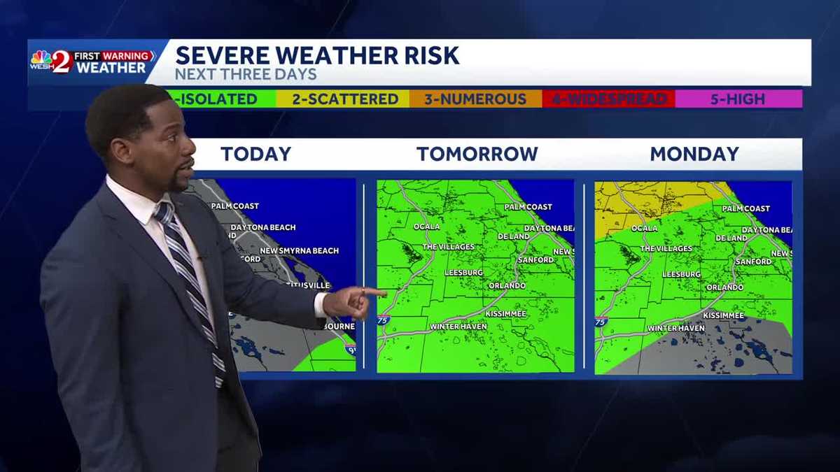 Impact Weather Sunday and Monday | Heavy Rain and Gusty Winds