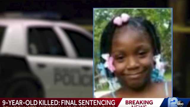 Man charged with killing 9-year-old Za'layia Jenkins receives 40-year sentence - Vimarsana News
