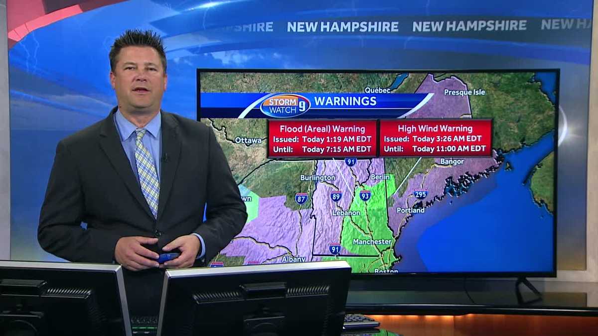 Watch: Flash flood watches and high wind warnings in effect across the ...