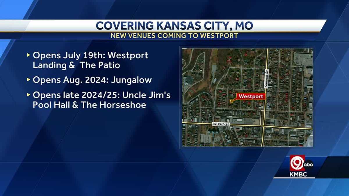 Kansas City's Westport district to welcome seven new bars
