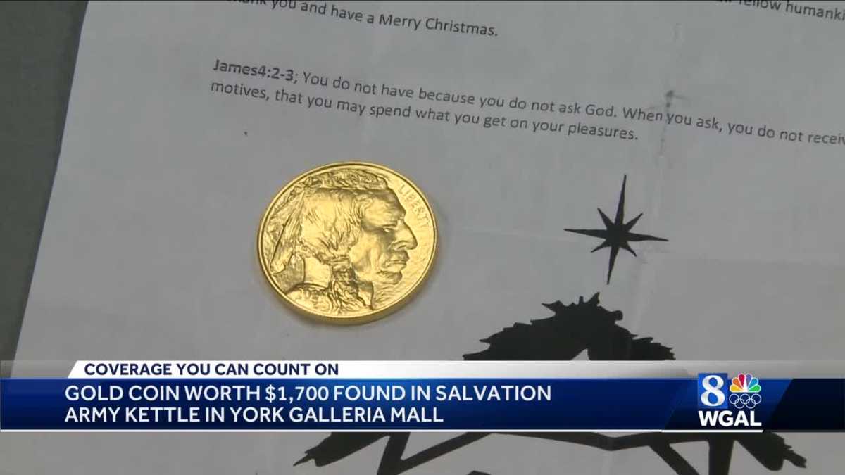 Salvation Army donation In York