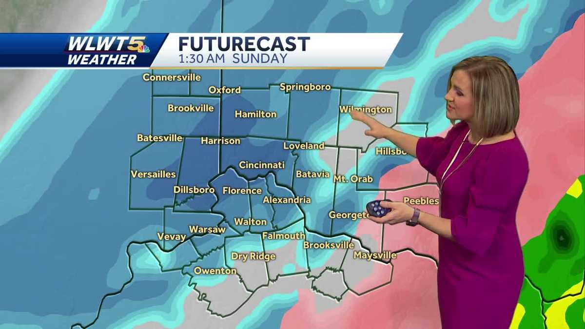 Tracking rain to snow and whiteout conditions