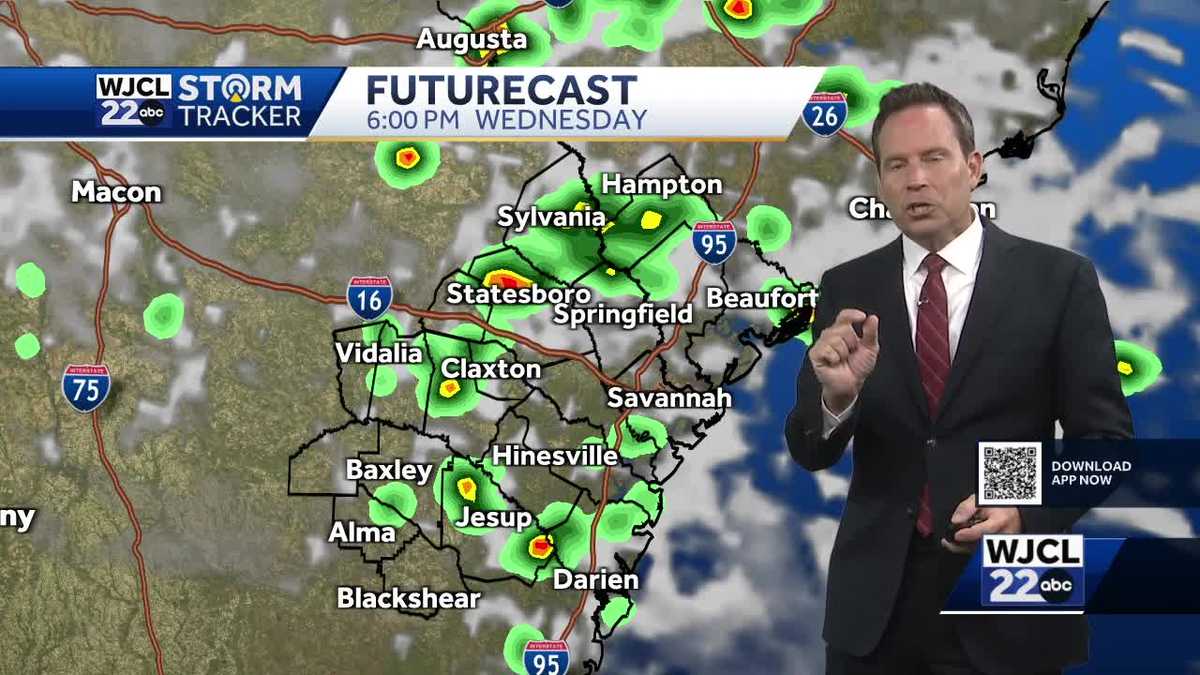 Savannah: Tracking rain chances and the tropics - WJCL
