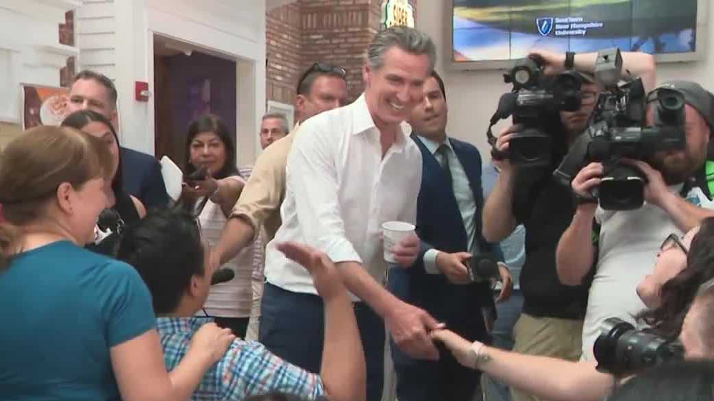 California Gov. Newsom plans visit to New Hampshire to promote book