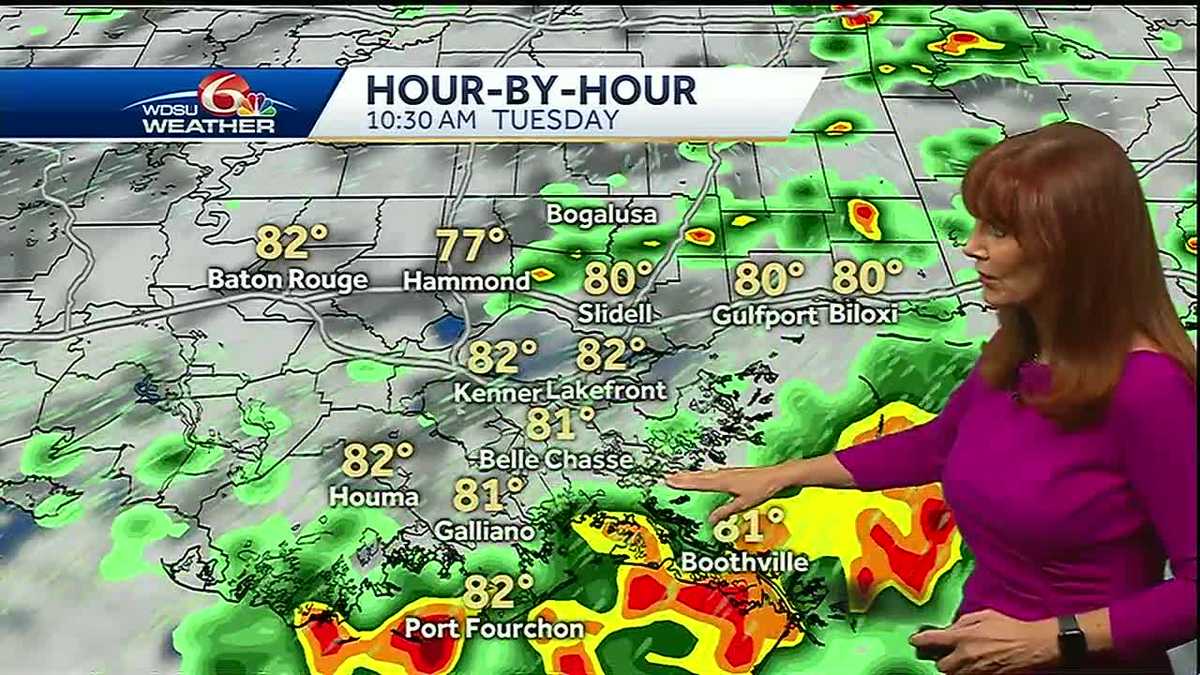 We are not done with the rain