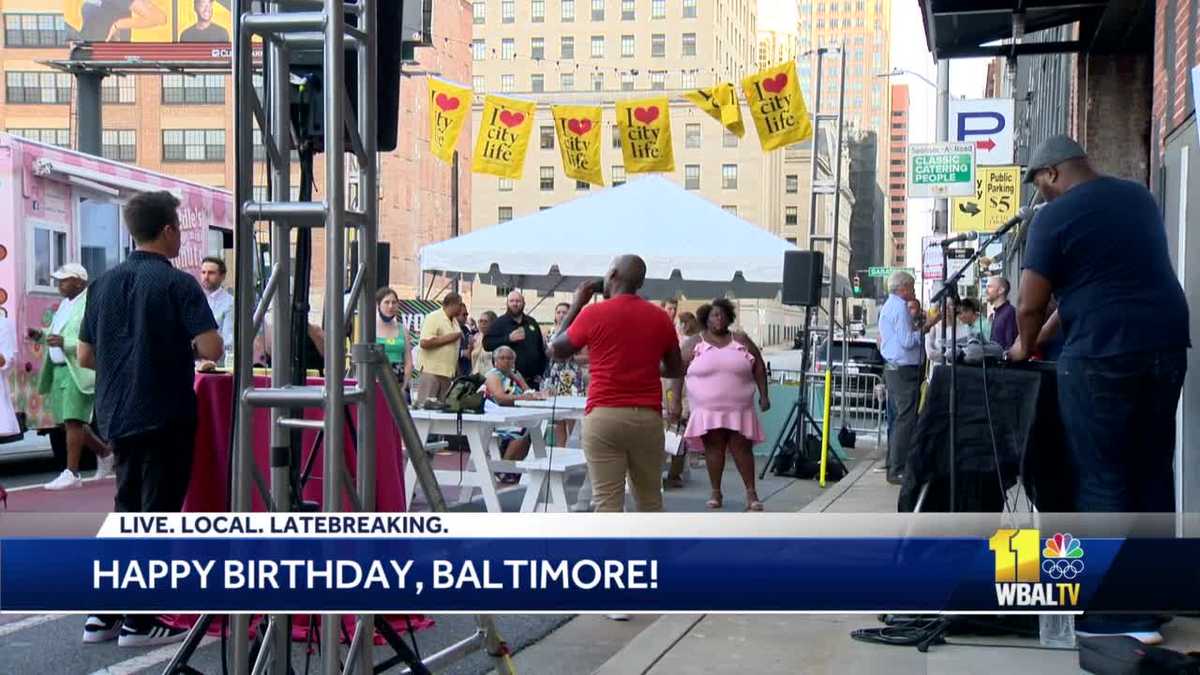 Live Baltimore party marks Baltimore's 292nd birthday