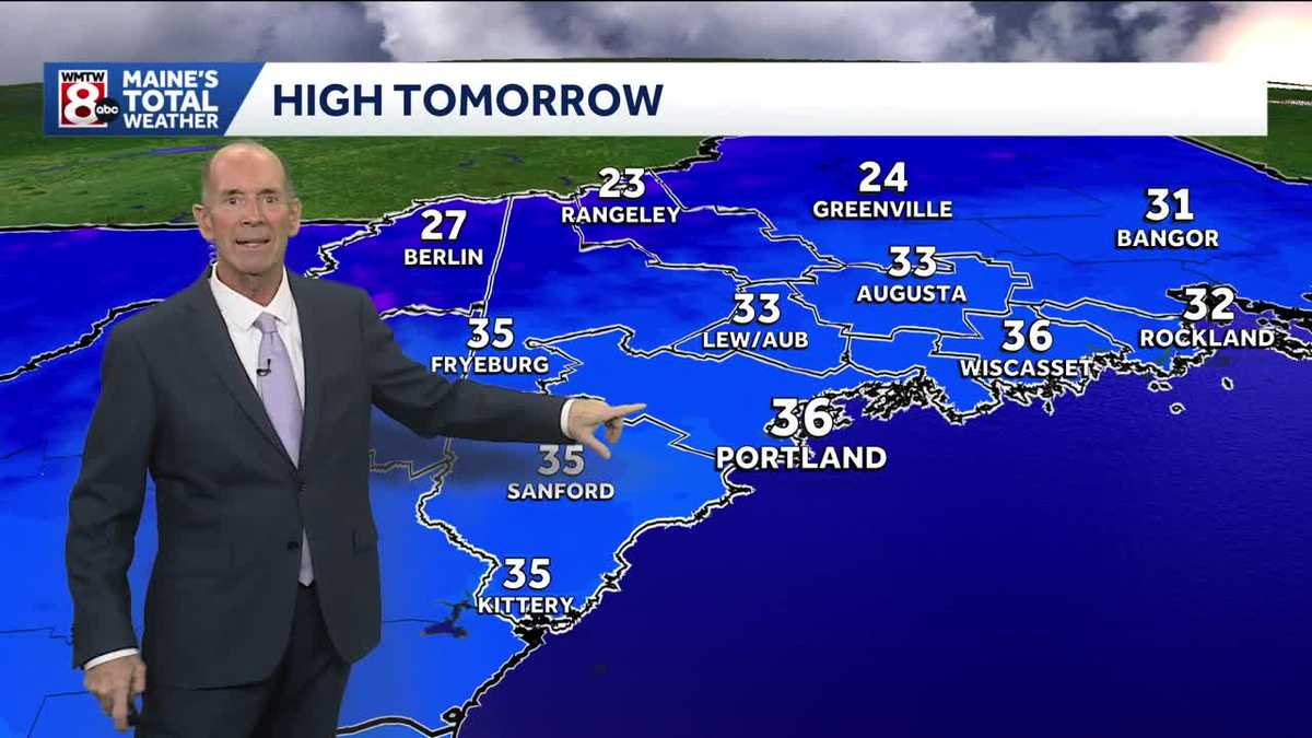 Fair skies and seasonable temperatures ahead