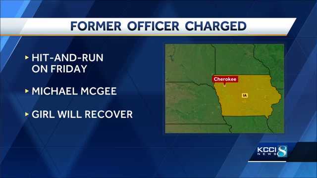 Cherokee, Iowa police officer accused of hitting a girl with his car and leaving the scene - Vimarsana News