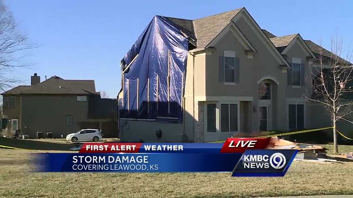 46 homes in Leawood damaged by storms