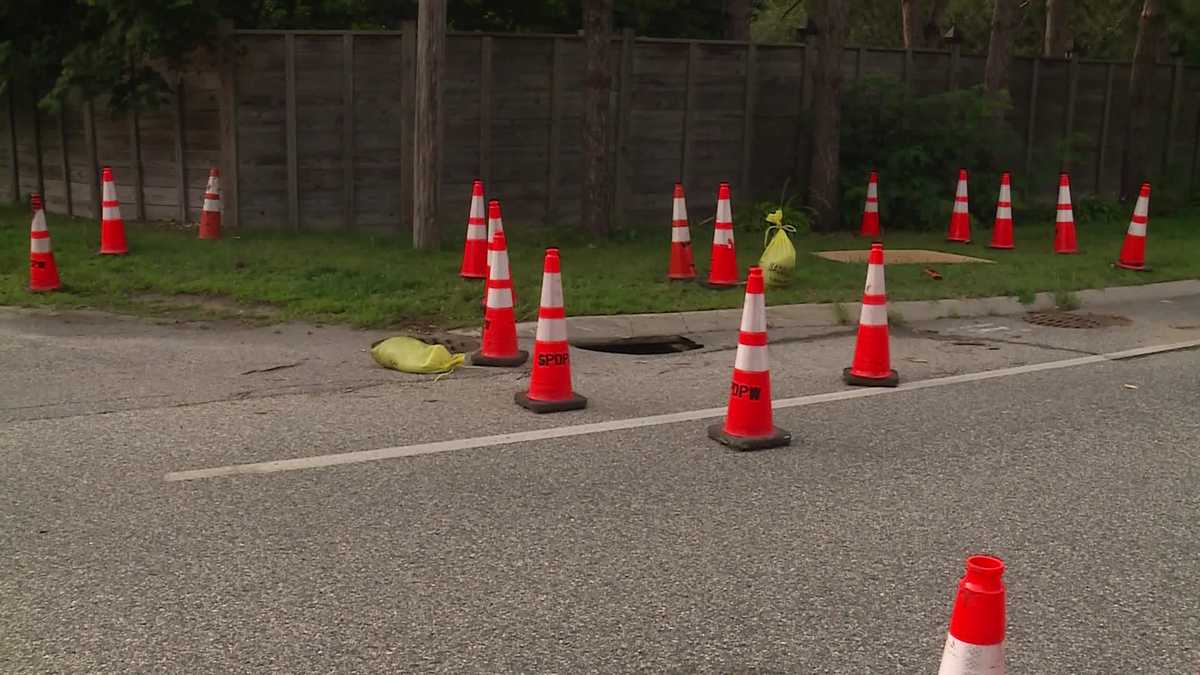 Culvert collapses in South Portland: Sawyer Street partially closed