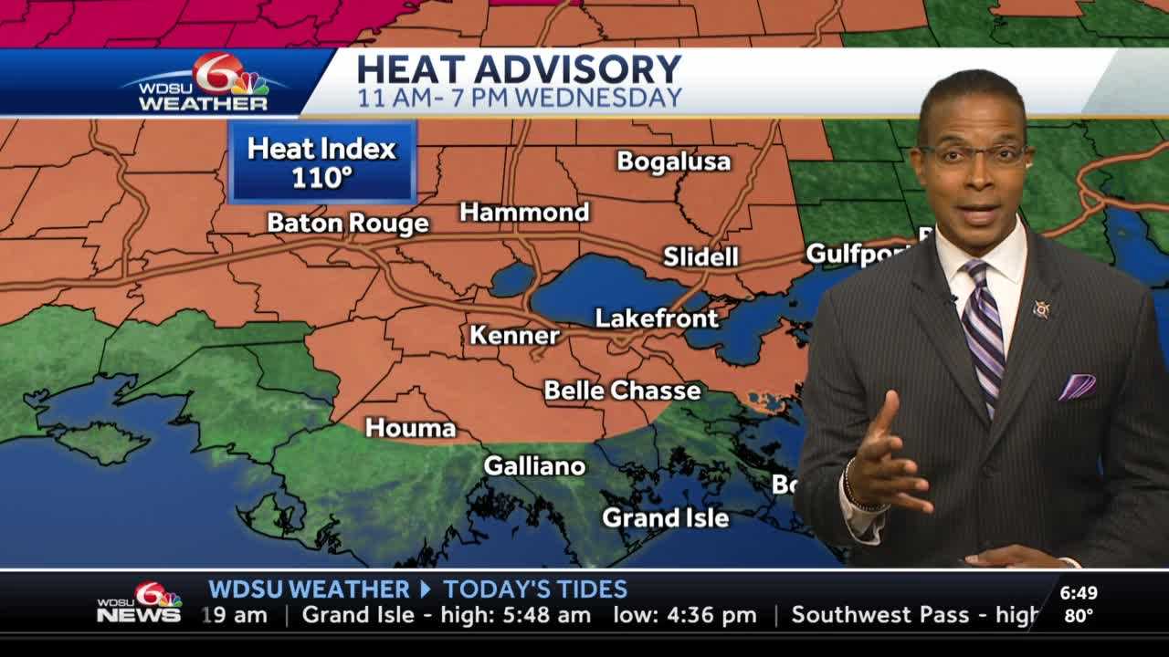 Another Heat Advisory for Wednesday - Vimarsana News