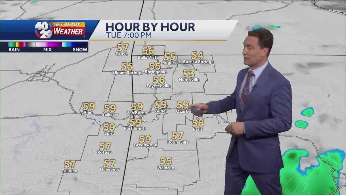 Warmer & drier over the next couple days