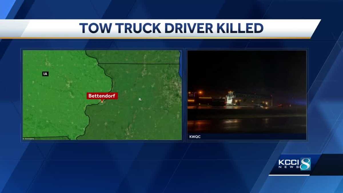 Tow truck operator struck, killed while helping motorist in Iowa