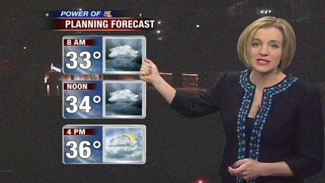 Cold Air Sticks Around Through the Weekend