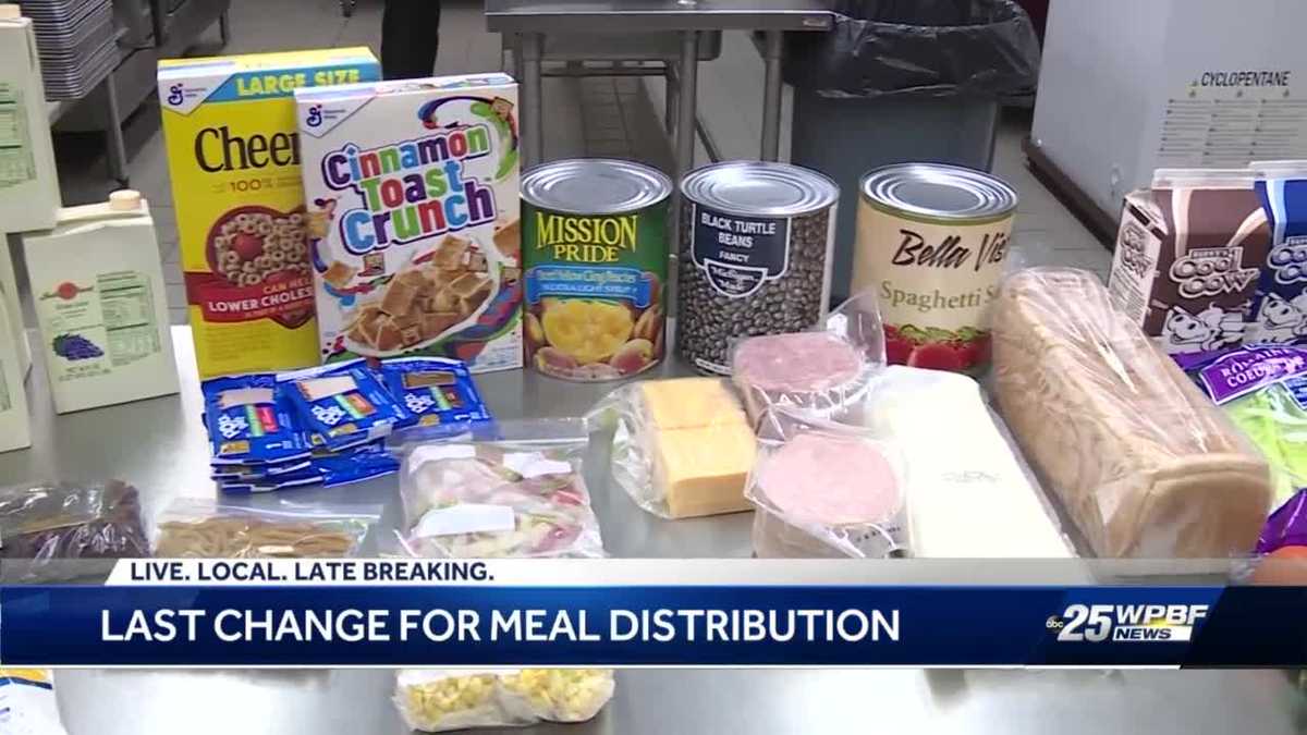 PBC Schools food distribution sites are ramping up give aways