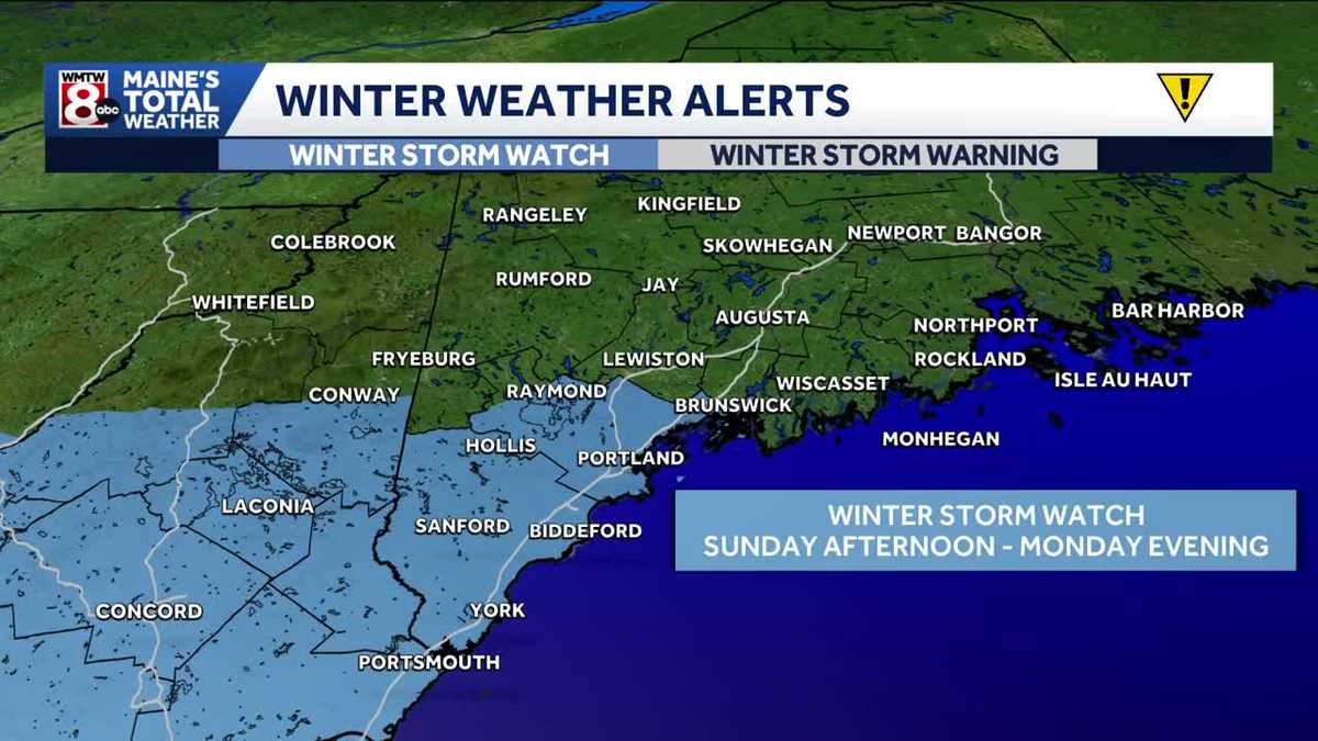 Snow squalls possible today and Friday