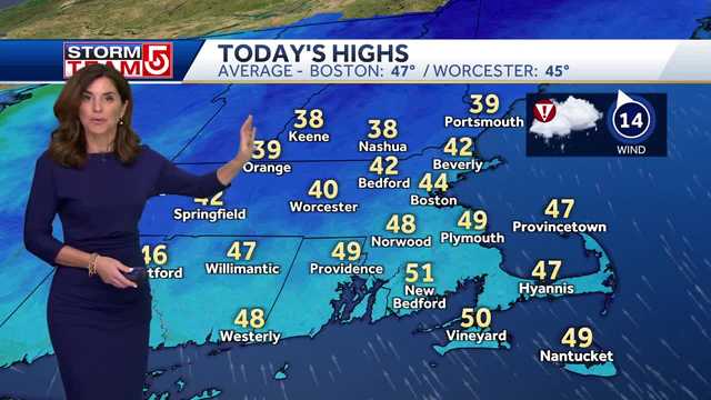 Video: Rain moves in late morning