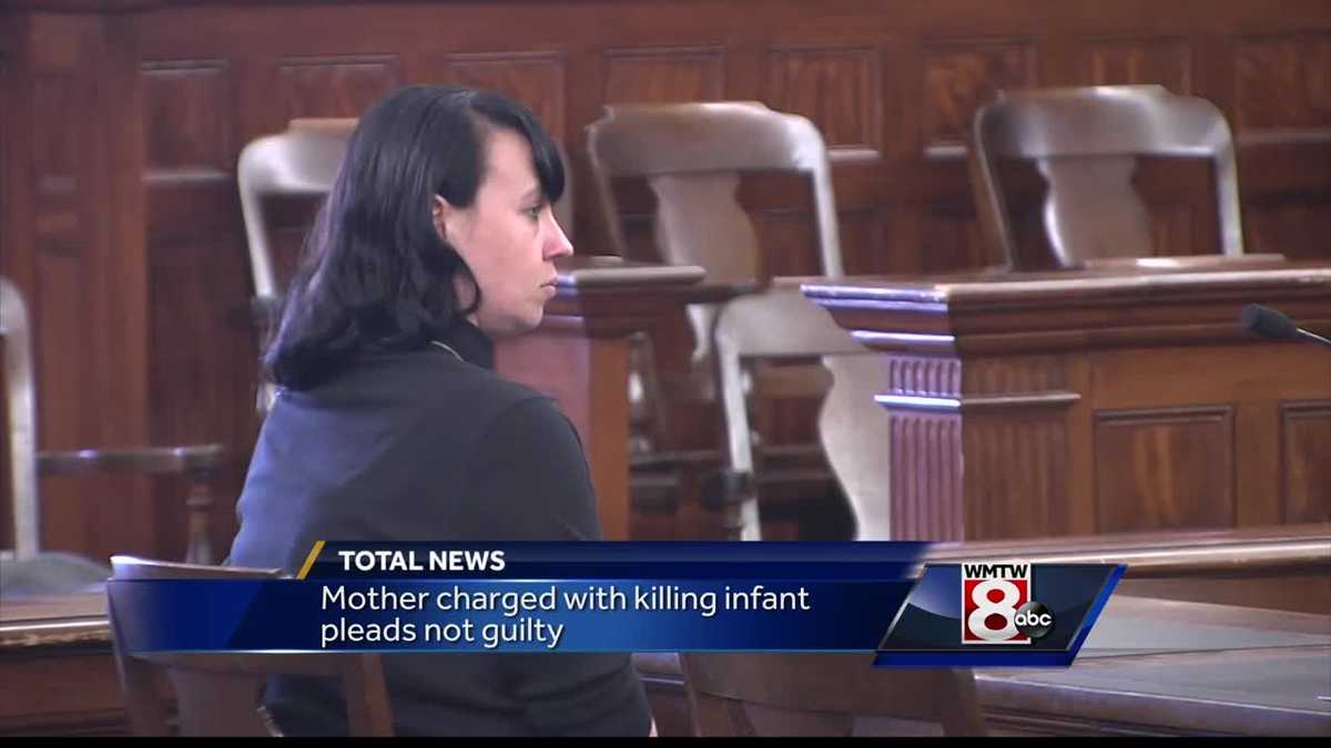 Woman charged with killing infant pleads not guilty