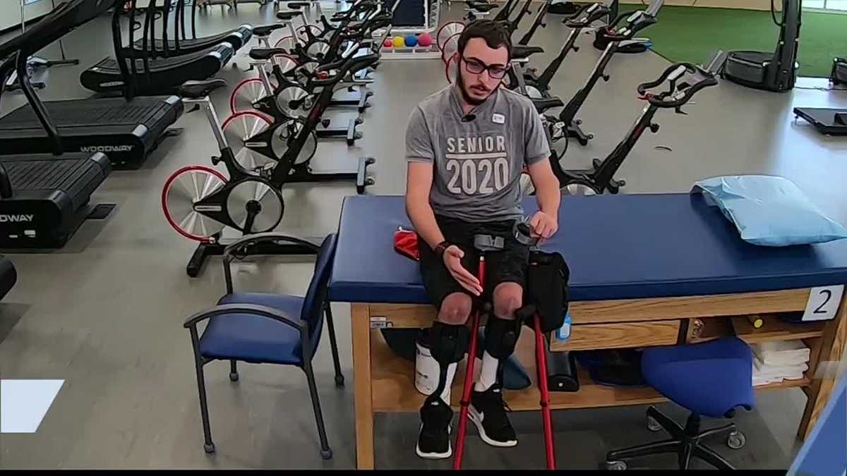 Teen hopes to walk across graduation stage