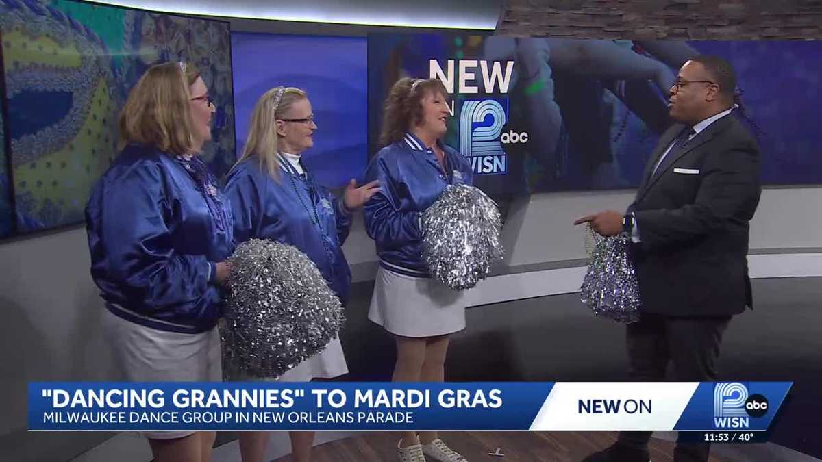 Milwaukee's Dancing Grannies head to New Orleans to march in Mardi Gras parade